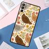 Чехол с рисунком цыпленка для Samsung Galaxy S24 Ultra S21 S22 S23 S25 Ultra S9 S10 Plus S20 FE S25 FE Задняя крышка