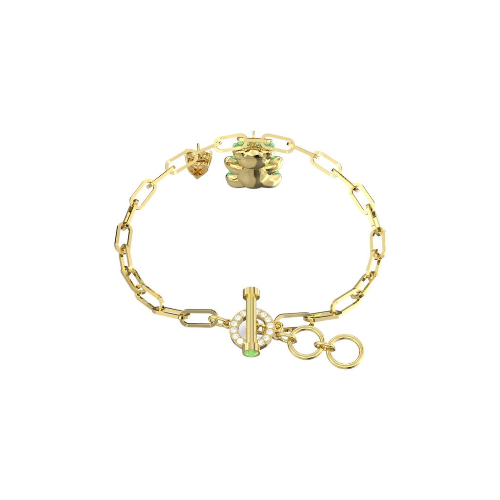 Swarovski Браслеты с мишками женские зеленые