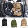 Military-Grade Car Back Seat Organizer Bag Tactical Accessories, Molle Pouch Storage Bag, Outdoor Self-Driving Hunting Seat Cover Bag