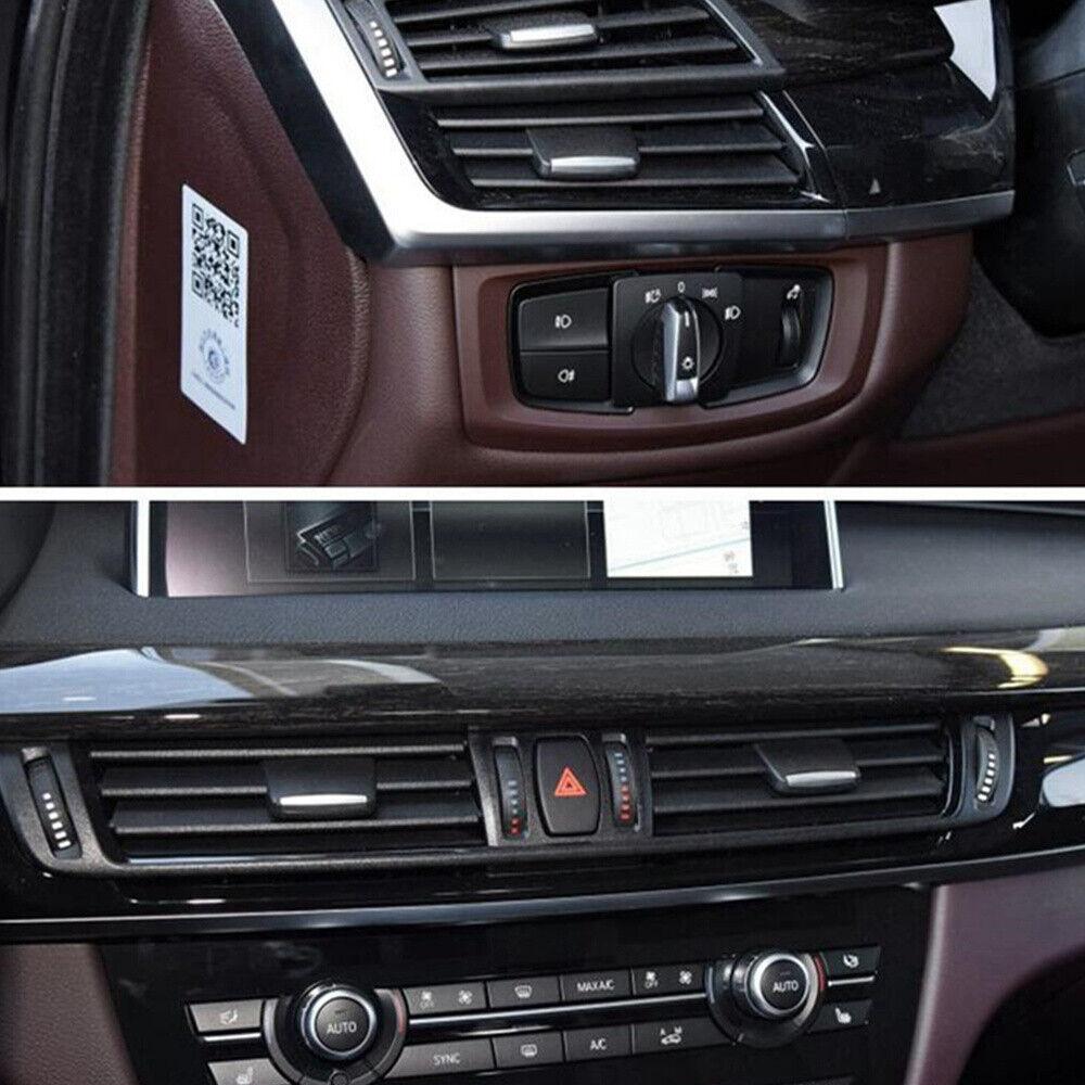 6 шт./компл. Накладка-зажим для дефлектора кондиционера для BMW X5 F15 X6 F16 2014-2018