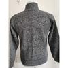 Men's Thick Knit Stand Collar Cardigan
