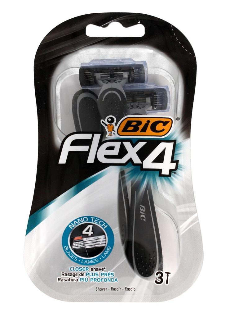 Bic Maszynka Do Golenia Flex 4 1Op.-3Szt