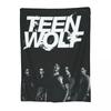 Плед Teen Wolf Мягкий Теплый Фланелевый Плед Постельное белье для Кровати Гостиной Пикника Путешествий Дома Дивана