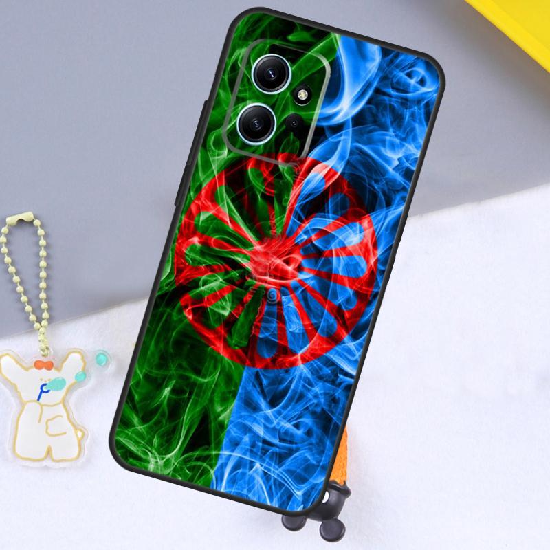 Чехол-флаг цыганский Рома для Xiaomi Redmi Note 14 13 9 10 11 12 15 Pro Plus Чехол для Redmi 15 C 14C 12C 10C 13C