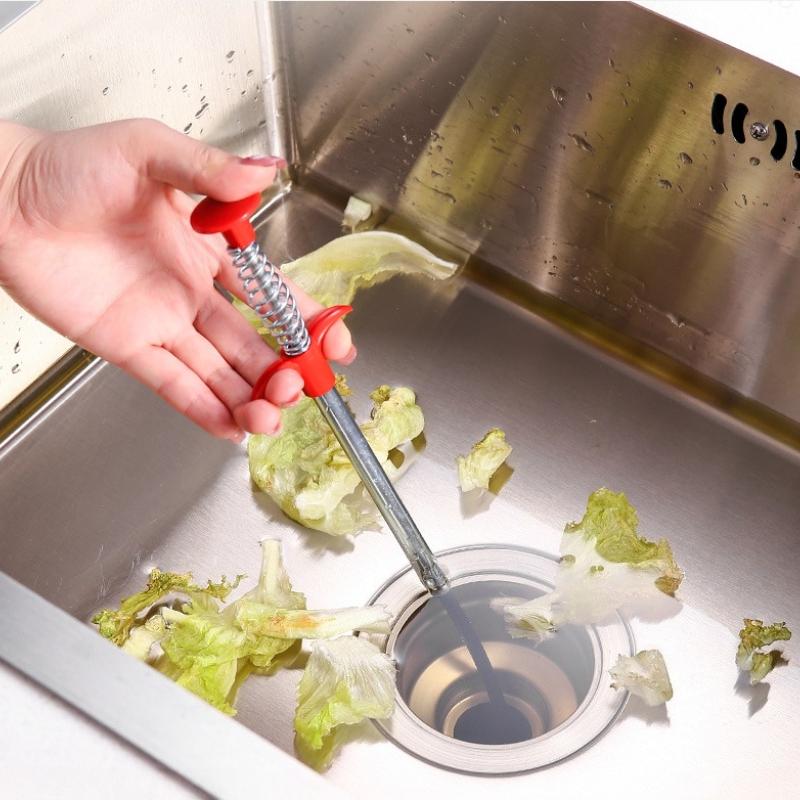 Инструмент для удаления засоров в сливе, Уловитель волос, Очиститель слива для душа, Змея для раковины для чистки кухонной и ванной раковины