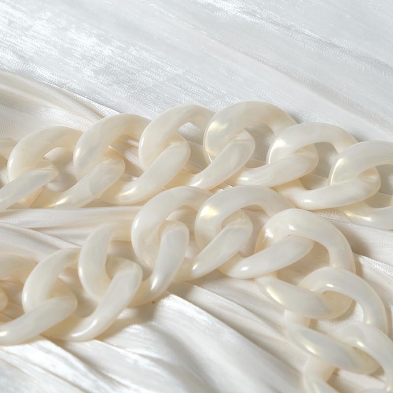 Новый милый аксессуар-цепочка для телефона, съемные детали, блестки, через плечо, смола, роскошный шейный ремешок, чехол для телефона, цепочки, акриловый ремешок на плечо, подвесная цепочка