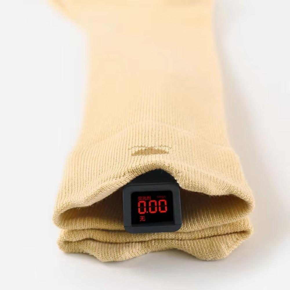 Дышащие носки для малышей без косточек средней длины, новые однотонные полосатые гольфы для детей