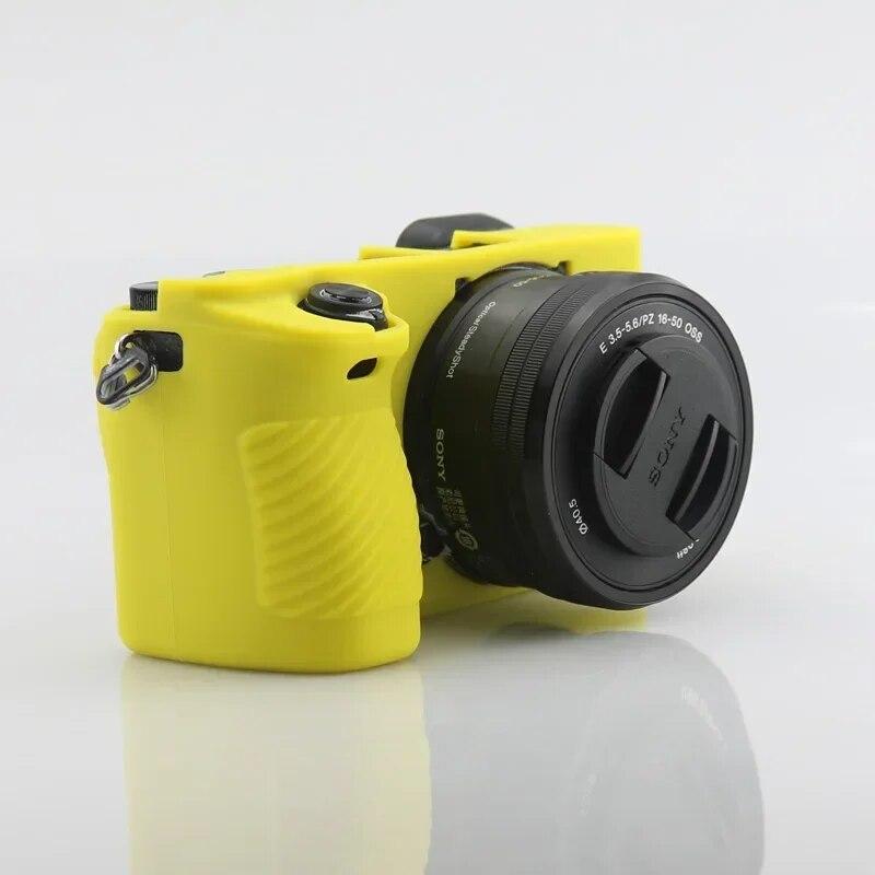 Новый мягкий силиконовый чехол для камеры, мягкая защитная сумка, броня, резиновая защита кожи для камеры Sony Alpha A6500