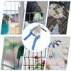 Hog Ring Plier Tool and 600Pcs M Clips Staples Rabbit Chicken Mesh Cage Wire Fencing Caged Clamp Installation Poultry Cage Plier