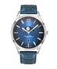 Мужские кварцевые часы Urban Moon с кожаным ремешком и синим циферблатом H411LABU