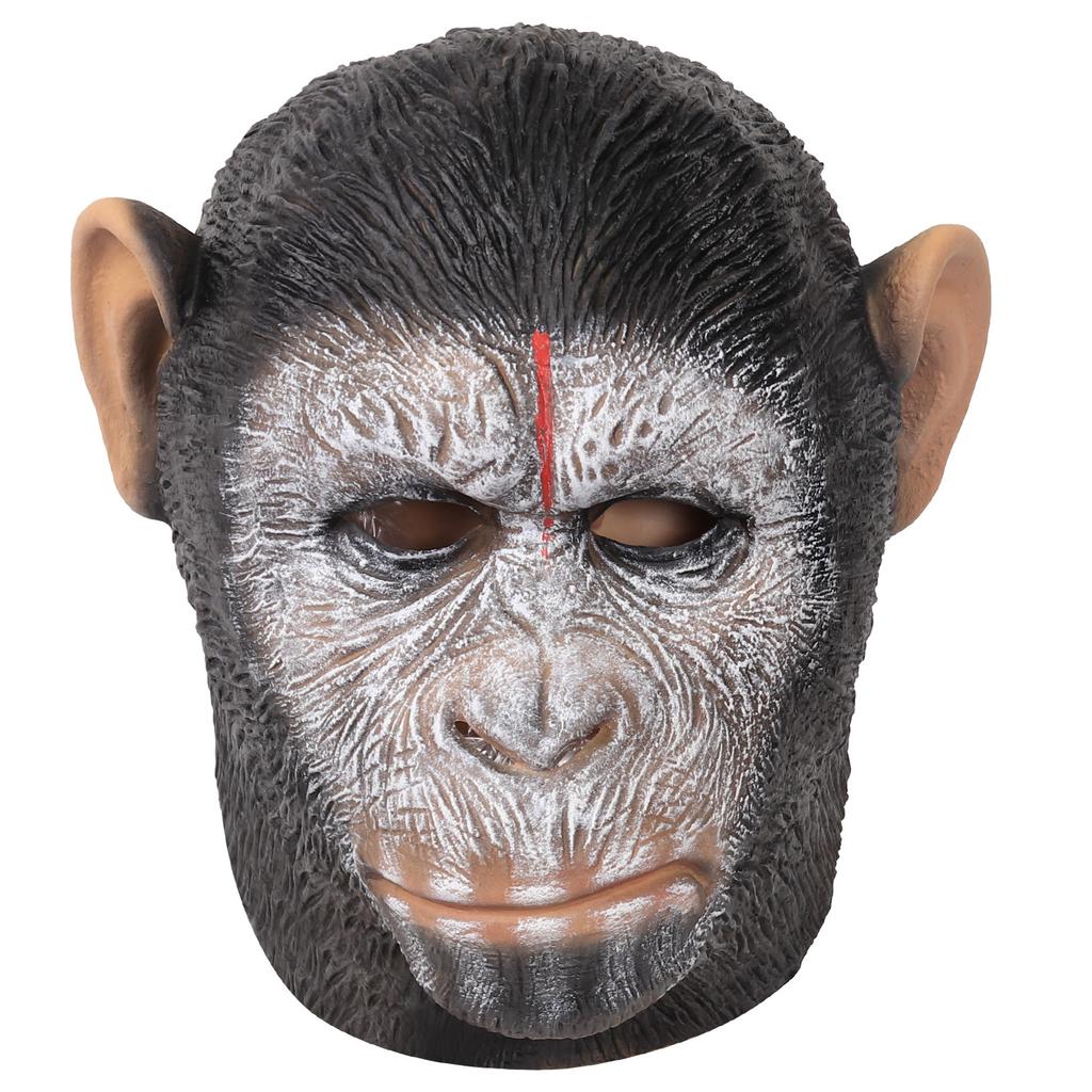 Caesar Gorilla Mask Halloween Masquerade Horror Prank cosplay Simulated latex headgear