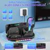 For NS2 Multi-Function Charging Dock Charging & Cooling Joy-Con Charging Base Large Capacity for Cameras Headphones Game Cards
