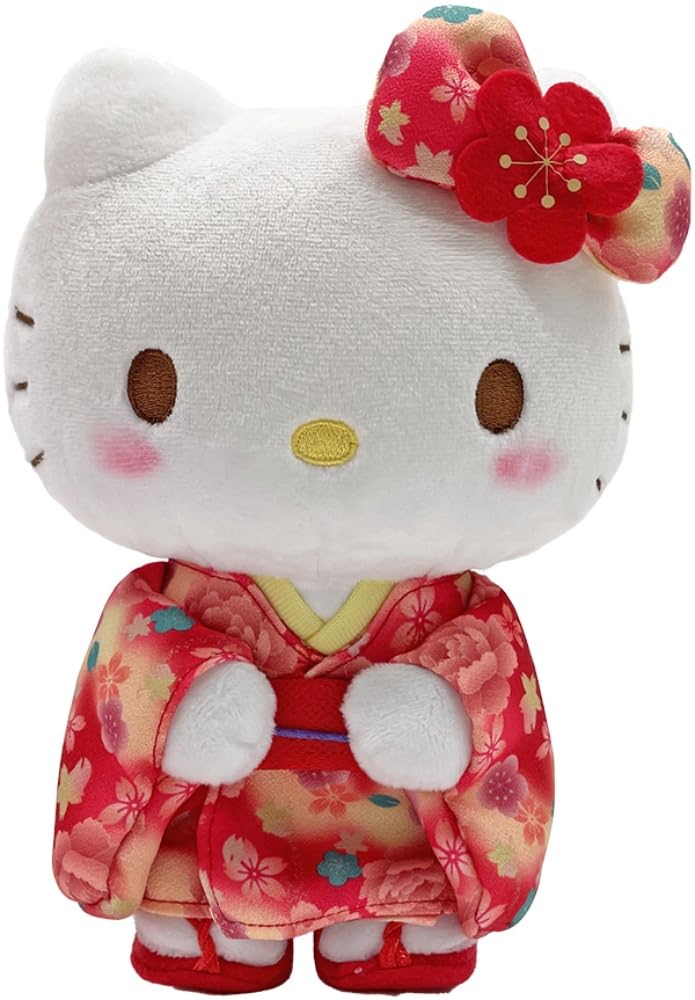 Nakajima Corporation Градиентное кимоно, стоячее, маленькое, Hello Kitty, 172051