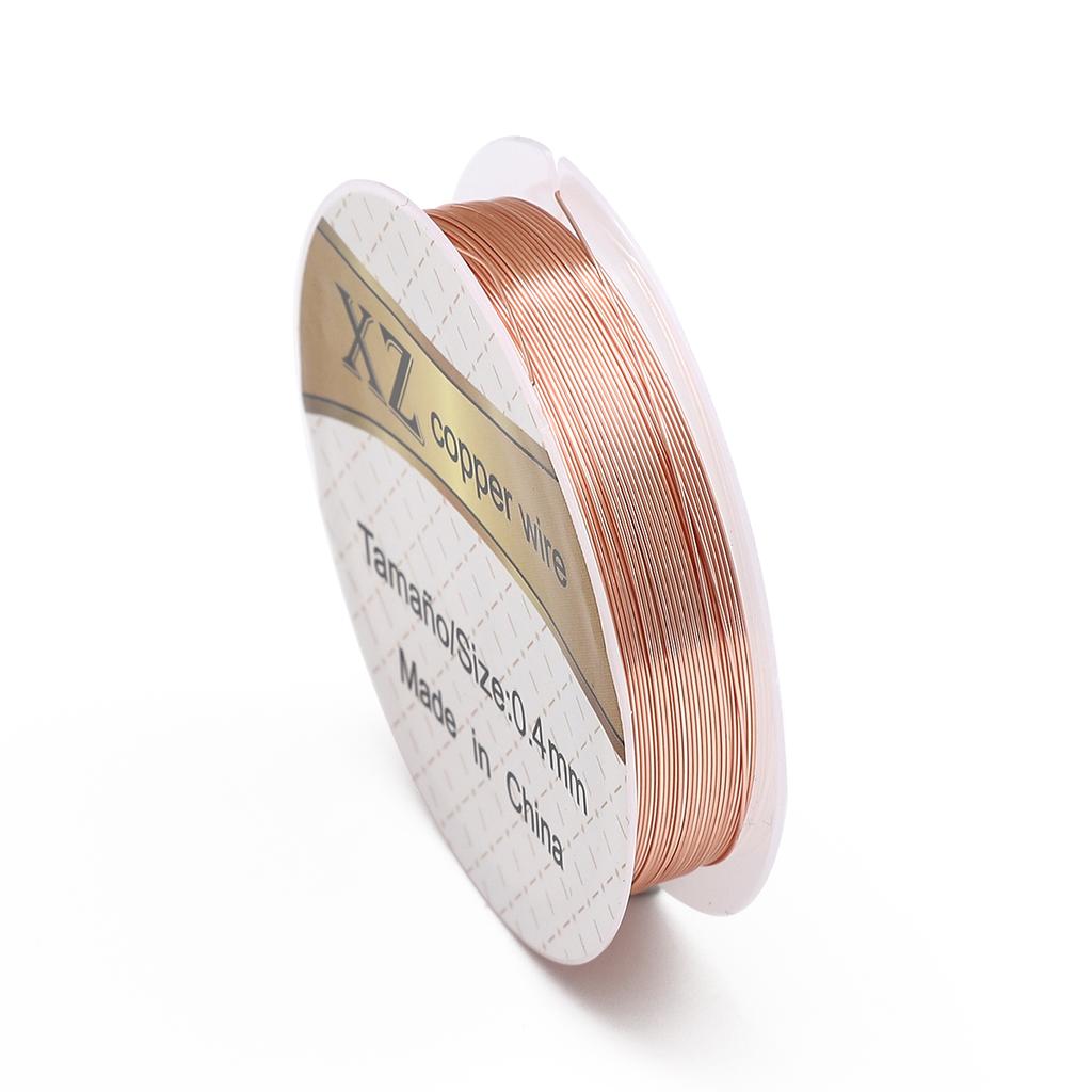 Медная проволока мульти размера 0,2-0,8 мм, бисерная проволока для изготовления ювелирных изделий своими руками, нить