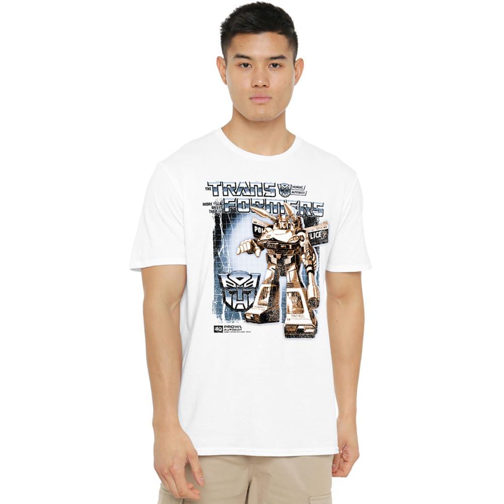 Transformers Mens Prowl Box 40th T-Shirt