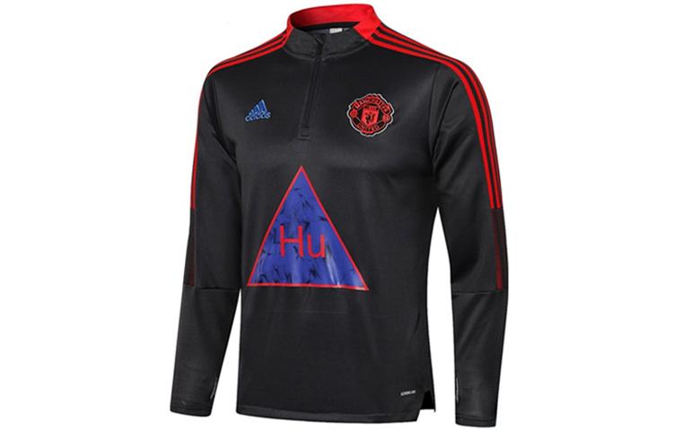 adidas Свитшот Manchester United Мужской Темно-серый меланж GK7722
