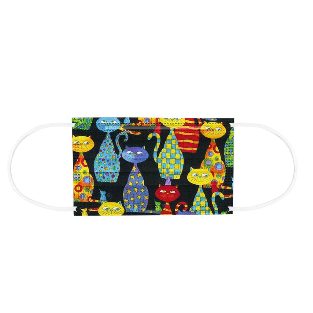 10PCS Adult's Mask Disposable Face Mask Industrial 3Ply Ear Loop