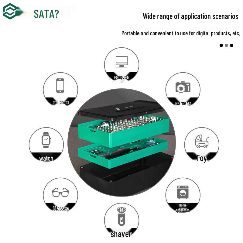 Многофункциональный трещоточный набор отверток SATA для ремонта телефонов - Крестовые, Шестигранные, Специальные формы