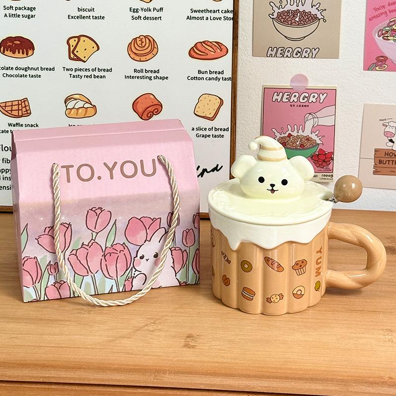Strange Ceramic Cup Souvenir Creative Mug Birthday Gift Water Cup Girls High Value Couple Cup