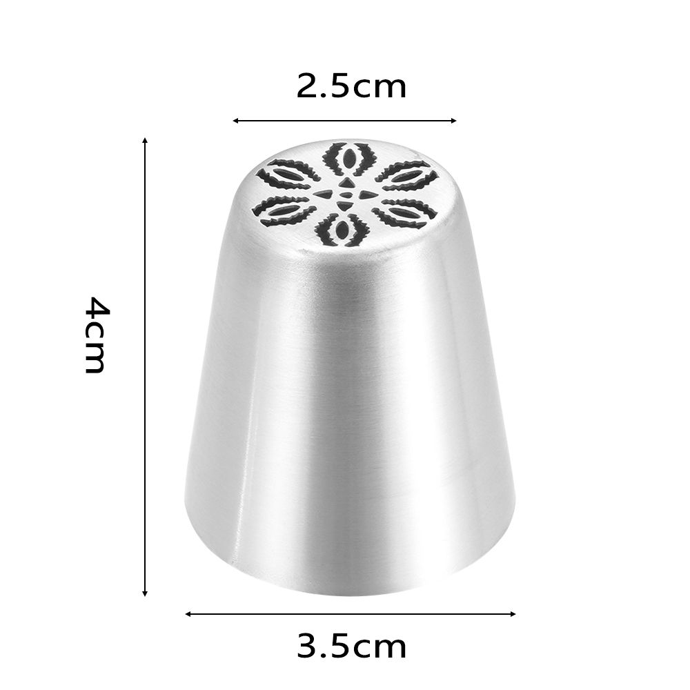 Cake Decorating Fondant Pastry Tips Flower Nozzle Icing Piping Nozzles Baking Mold Ice Cream Tool