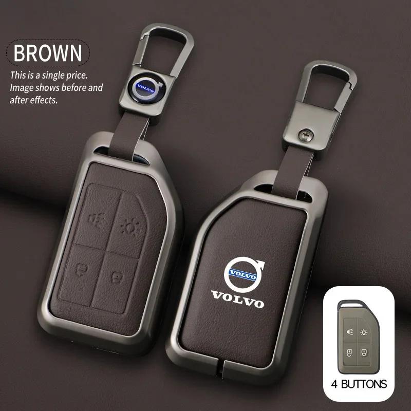 sbfqv0 For Volvo FH16 RC FM EVRO 6 fh CARGO 555 FM Heavy Truck Key Full Protection Accessory Zine Alloy Car Key Case Shell Cover Holder