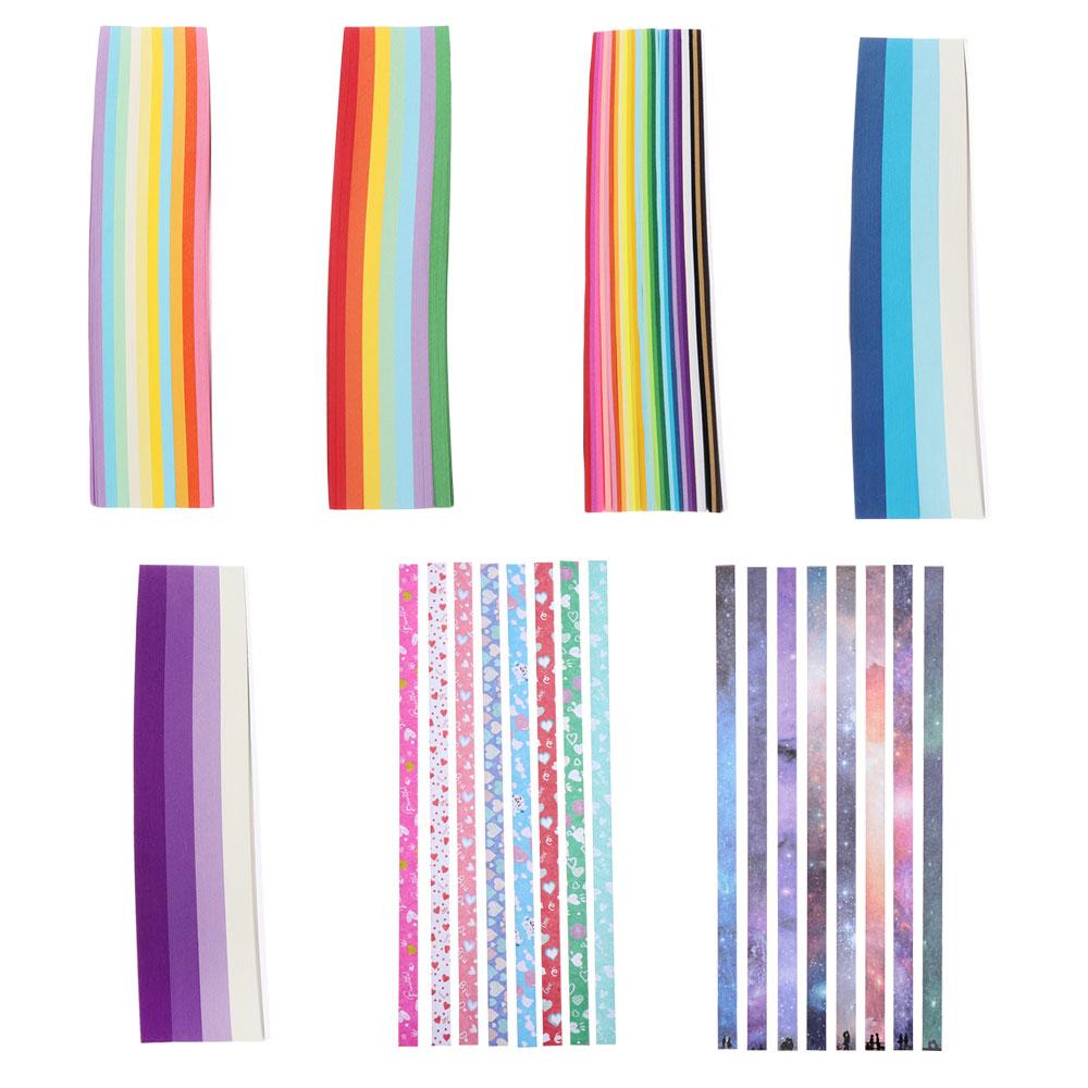 Дети Конфеты Цвета Пожелания Смешанные Цвета Домашний Декор Складная Звезда Скрапбукинг Бумажные Полоски Оригами