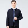 Dad's Jacket Spring and Autumn Middle-aged Men's Veteran Cadre Executive Jacket Spring Tops Middle-aged and Elderly Men's Clothing