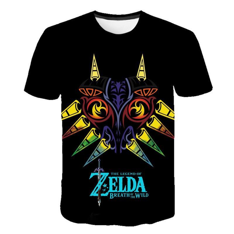 Летняя Удобная Мужская Женская Мультяшная Аниме Периферийная Модная Футболка с Принтом - Мягкая Среднеэластичная Ткань из Полиэфирного Волокна Свободная Повседневная Одежда