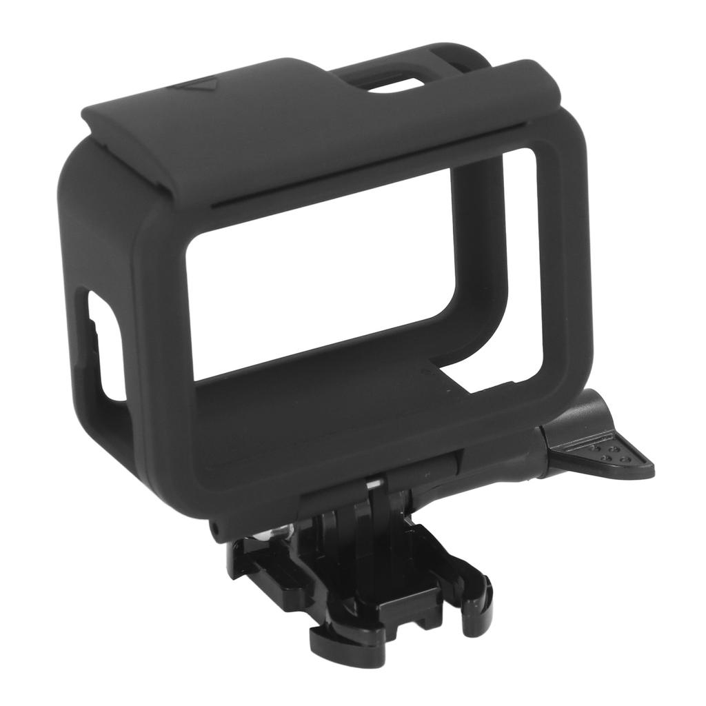 Action Camera Frame Mount Protective Anti Fall Action Camera Frame Housing Case with Lens Cap