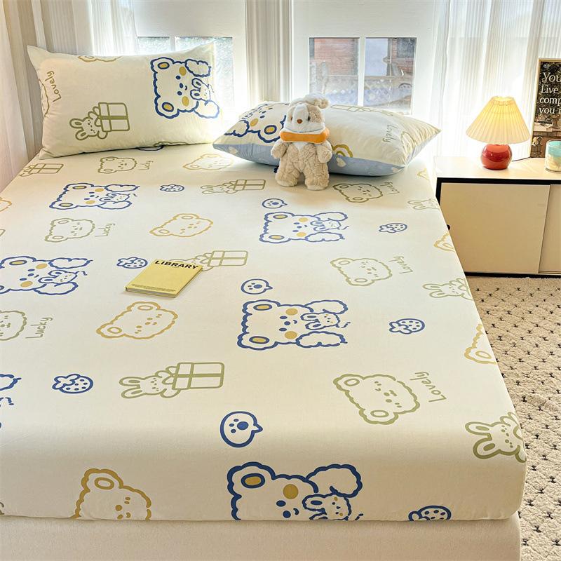 Матрас из чистого хлопка, утолщенный, с начесом, цельный, двухслойный хлопковый матрас Simmons, защитный чехол, всеобъемлющий наматрасник