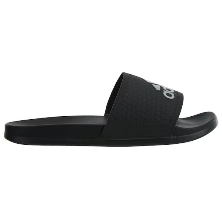 adidas Шлепанцы Adilette CF Унисекс Черные Core-Black Серебристые S79352
