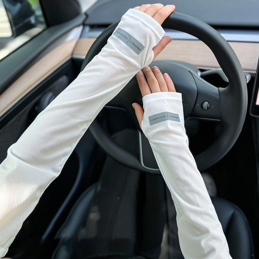 Thin Ice Sleeved Breathable Loose Hand Sleeves Loose UV Resistant Sleeves  Driving