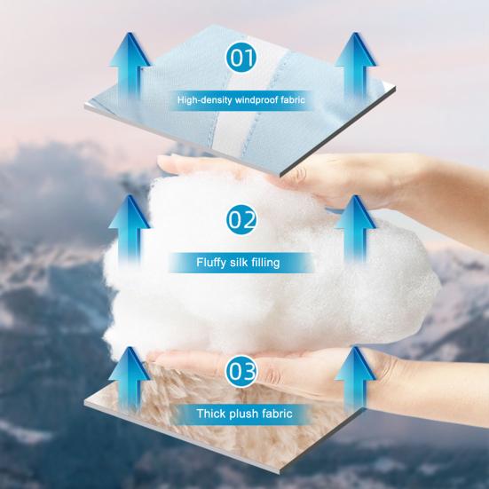 Winter Ski Gloves for Men Women Waterproof Windproof Touch Screen Snow Gloves Outdoor Thermal Gloves for Snowboard