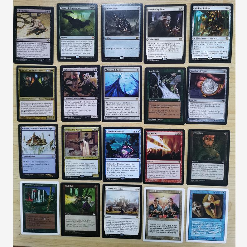 60 шт. Базовый набор черных карт Magic The Gathering Карты MTG Прокси-карты Игральные карты