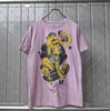 [USED] Vintage American Comic Simpsons Anime T-shirt American Casual Print Pink
