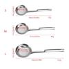 Quality Skimming Ladle Stainless Steel Mesh Filter Skimmer Spoon Kitchen Strainers Spoons with Handle for Kitchen Coking