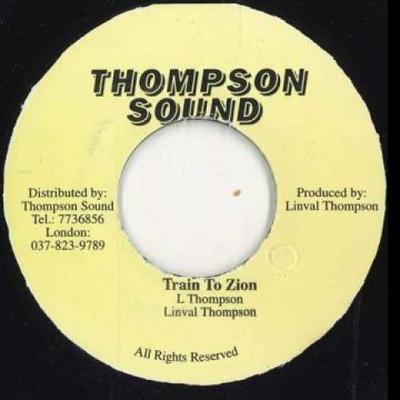 7-дюймовая пластинка LINVAL THOMPSON - Train To Zion Thompson Sound 1979 Ямайка Регги, Ска и Даб