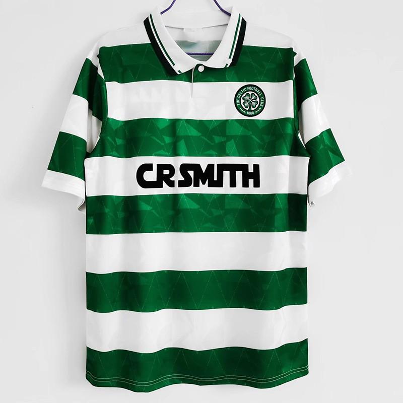Retro Celtic FC 2012-13 Home Jersey Men Women Short Sleeve Fan Replica Soccer Shirt Sportswear
