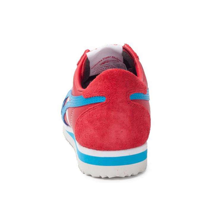 ONITSUKA TIGER Corsair Устойчивые к истиранию Устойчивые к истиранию Низкие повседневные кроссовки Унисекс Красный Синий Белый D7N2L-2341