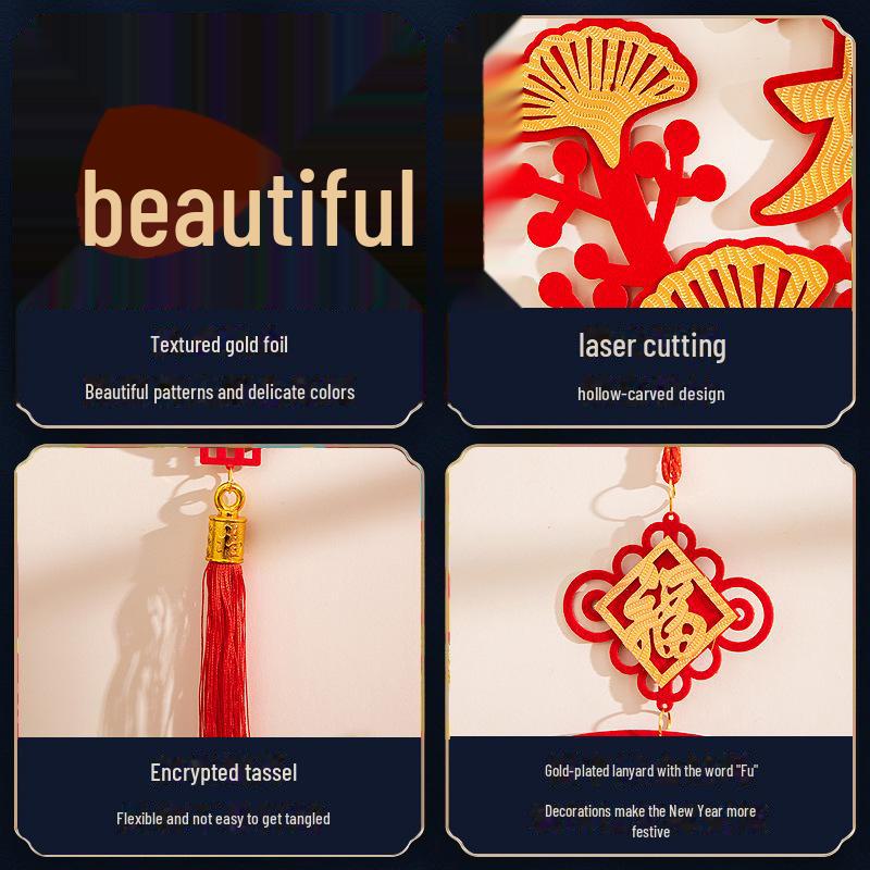 Подвески на Новый год Змеи 2025 — праздничные украшения для гостиной и талисманы удачи для праздника весны.