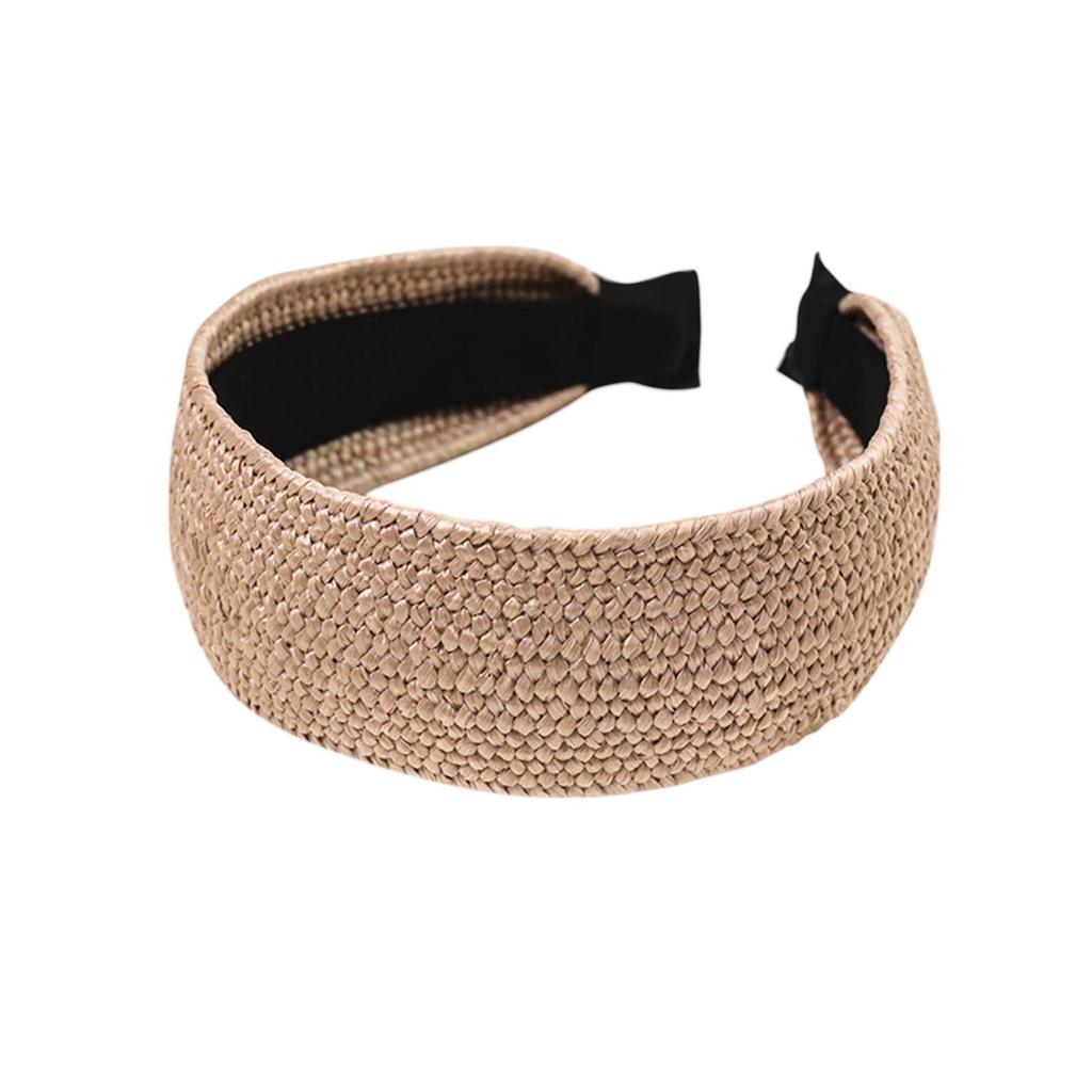 (радость выбирать)Модная соломенная повязка на голову для женщин, обруч для волос, милая повязка на голову для девочек