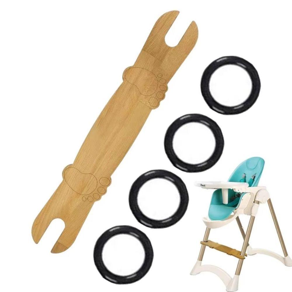 Stable Design Baby Highchairs Pedal Adjustable Highchair Accessory Nursery Furniture