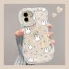 Милый чехол-звездочка Miffy для IPhone 17/16ProMax 15/14Pro с двойной подставкой, милый мультяшный, полупрозрачный силиконовый, ударопрочный