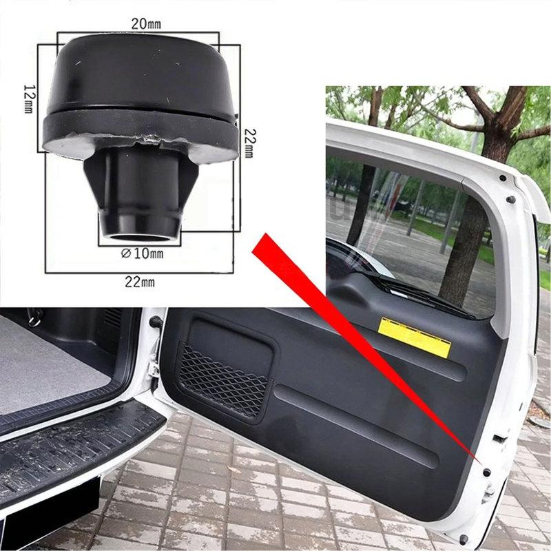 1 Set Door Trunk Shock Absorbing Gasket Rubber Pad Fits For Toyota For RAV4 09-12 Rear Damping Stopper Block Tailgate Buffer