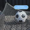 High Elastic Cargo Net for Pickup Truck Bed 4'x4' Stretch to 7'x7' Double Layer Bungee Net Mesh for Ford F150 SVT Raptor Tundra