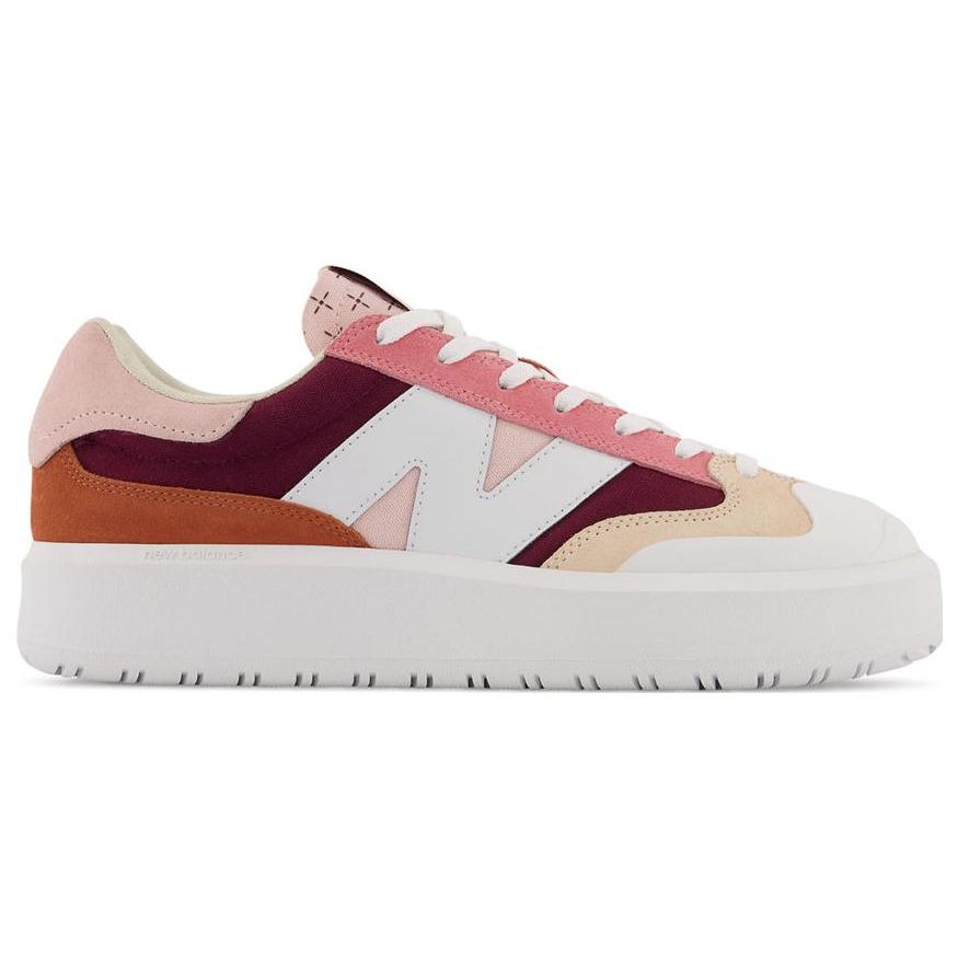 New Balance Nb 302 Большое Сердце Замшевая Ткань Кожа Ретро Повседневные Низкие Кеды для Скейтбординга Унисекс Кроссовки Розовые CT302MA(S-BOX)