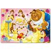 Tenyo Disney Princess Everyday Puzzle Antibacterial Includes Storage Ages 4 and Up Children's Puzzle, Belle's "Calm Life," 60-Piece Children's