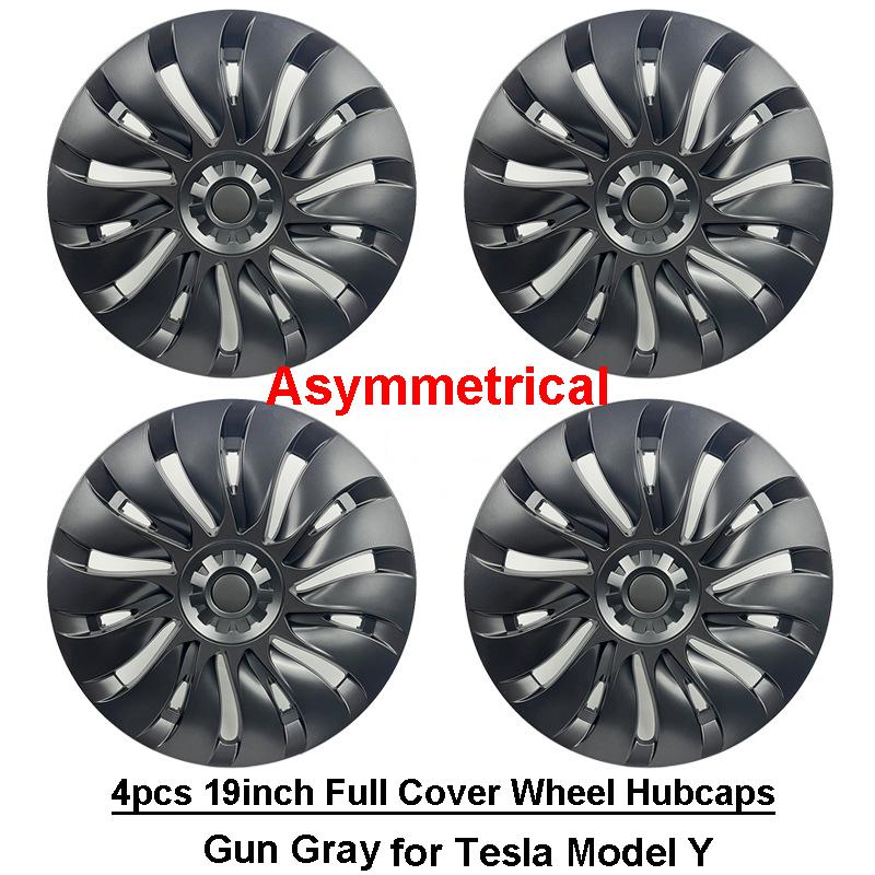 19-дюймовые колпаки ступицы колеса ModelY для Tesla Model Y 2023, аксессуары для замены производительности, автомобильные колпаки ступицы MY, полноразмерные колпаки обода