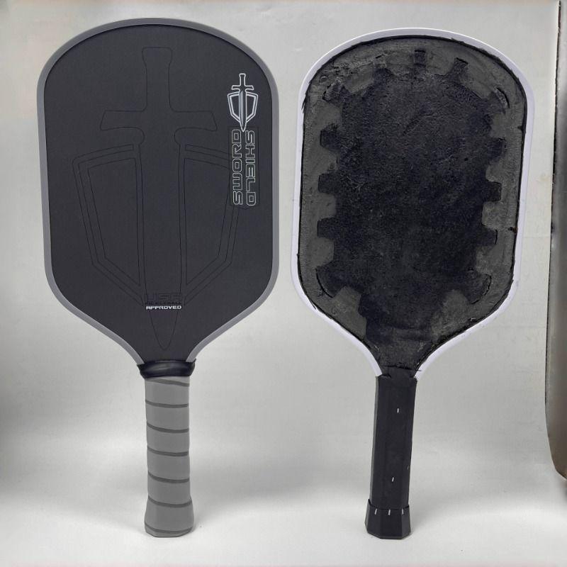 J2NF Co-branded Gen5 Carbon Fiber Pickleball Paddle Set Integrated One-piece Molding 5th Gen Foam Core