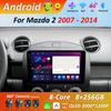 Навигационная GPS система Android для Mazda 2 2007 - 2014 WiFi Автомобильный видео мультимедийный плеер Bluetooth HD Сенсорный экран WiFi Головное устройство